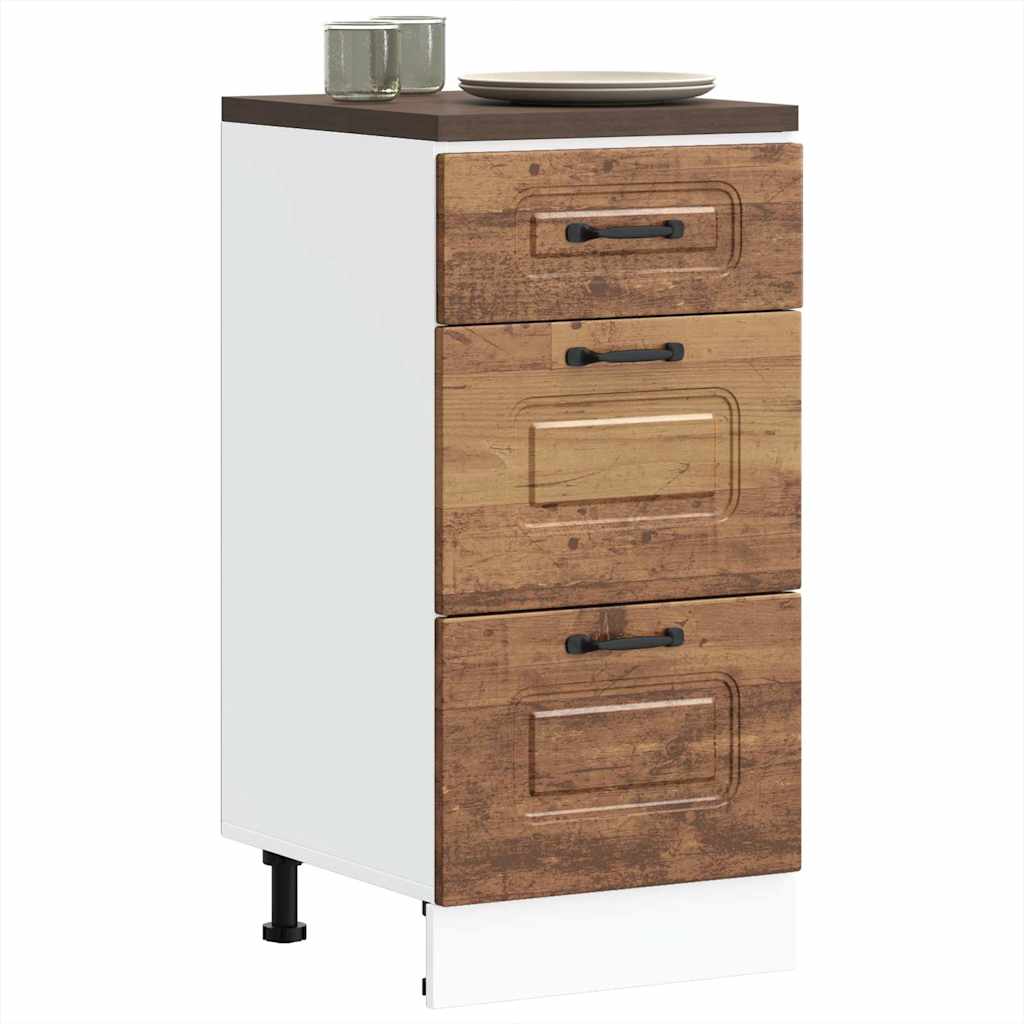 Kitchen Base Cabinet Kalmar Old Wood Engineered Wood