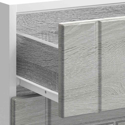 Kitchen Base Cabinet Lucca Grey Sonoma Engineered Wood