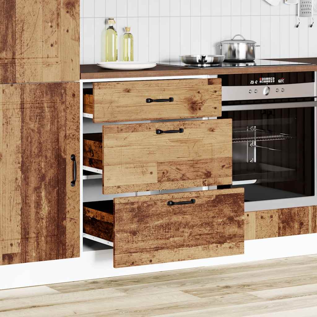 Kitchen Base Cabinet Kalmar Old Wood Engineered Wood