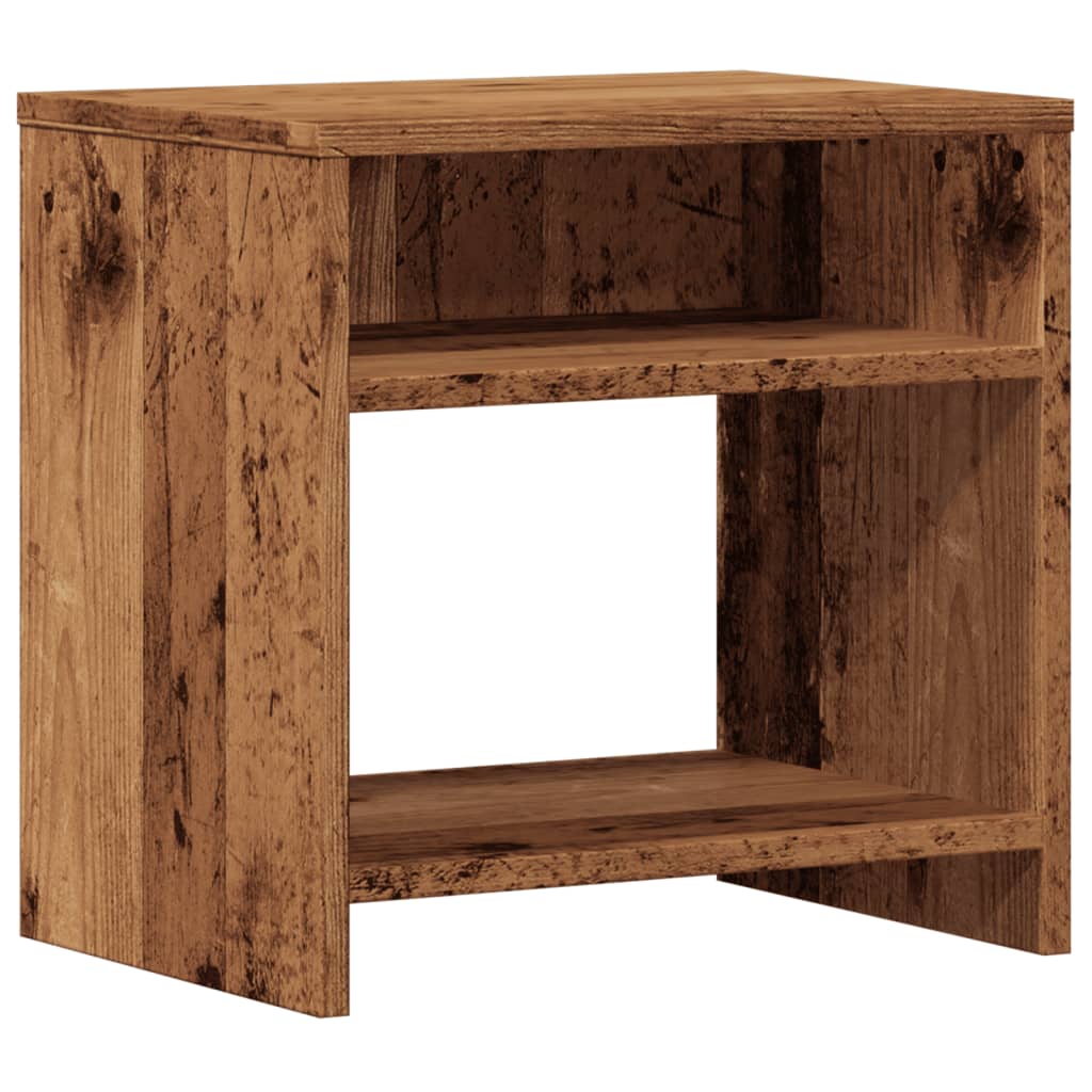 Bedside Cabinets 2 pcs Old Wood 40x30x40 cm Engineered Wood