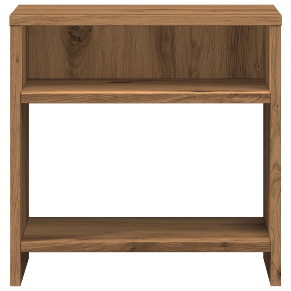 Bedside Cabinet Aritisian Oak 40x30x40 cm Engineered Wood