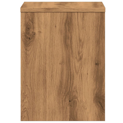 Bedside Cabinet Aritisian Oak 40x30x40 cm Engineered Wood