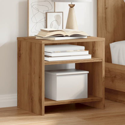 Bedside Cabinets 2 pcs Aritisian Oak 40x30x40 cm Engineered Wood