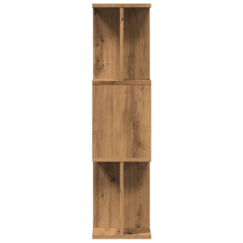 Book Cabinet Artisan Oak 80x24x96 cm Engineered Wood