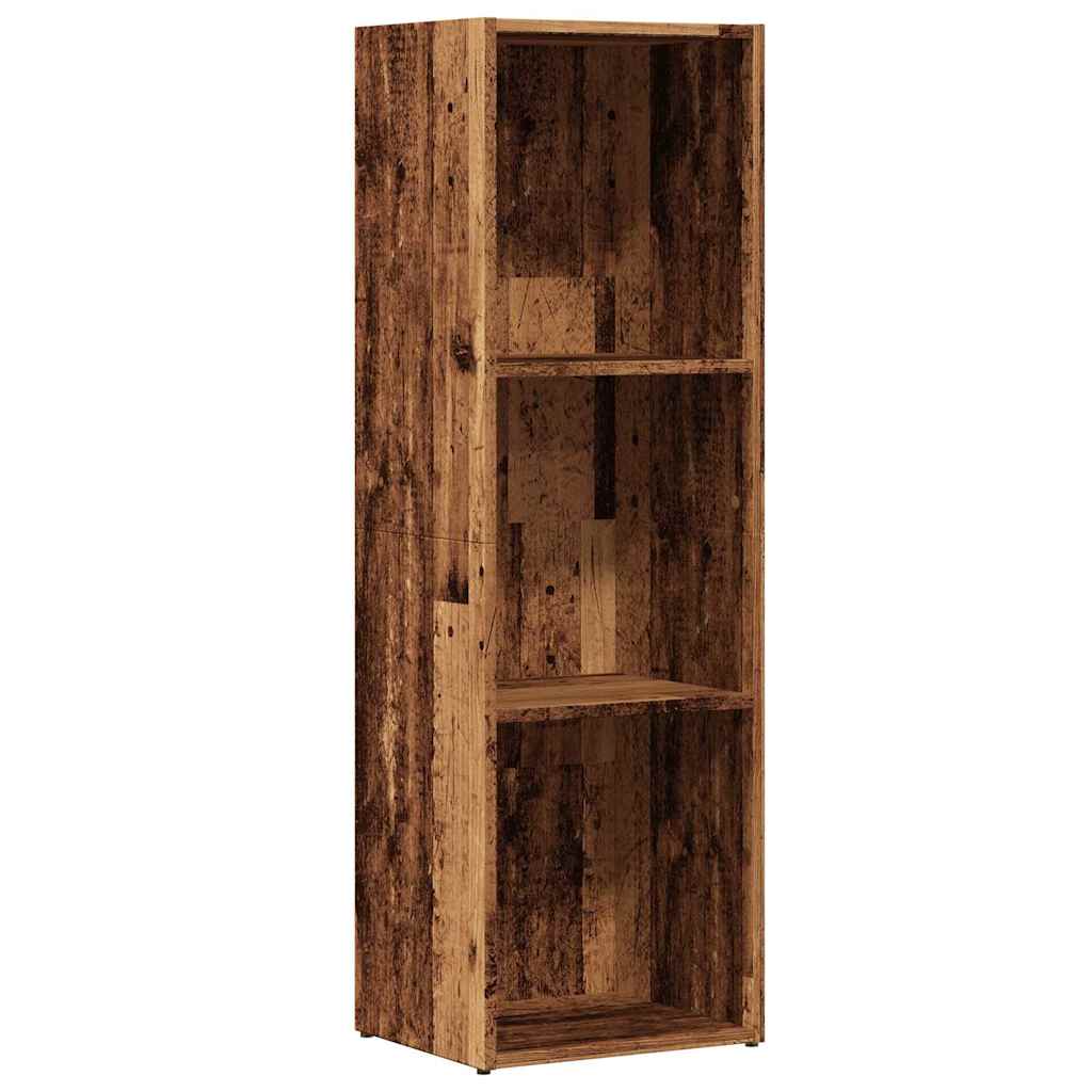 Book Cabinet Old Wood 36x30x114 cm Engineered Wood