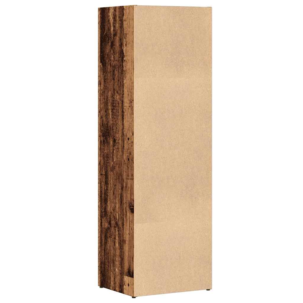 Book Cabinet Old Wood 36x30x114 cm Engineered Wood