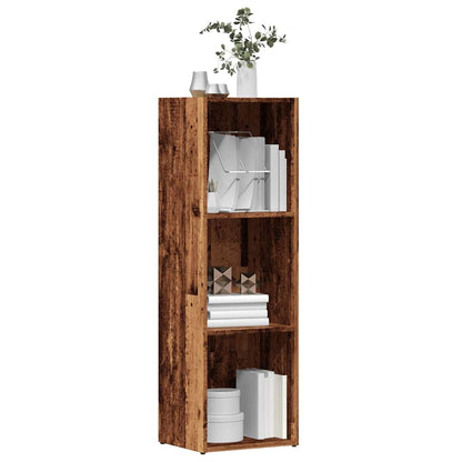 Book Cabinet Old Wood 36x30x114 cm Engineered Wood