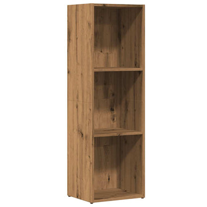 Book Cabinet Artisan Oak 36x30x114 cm Engineered Wood