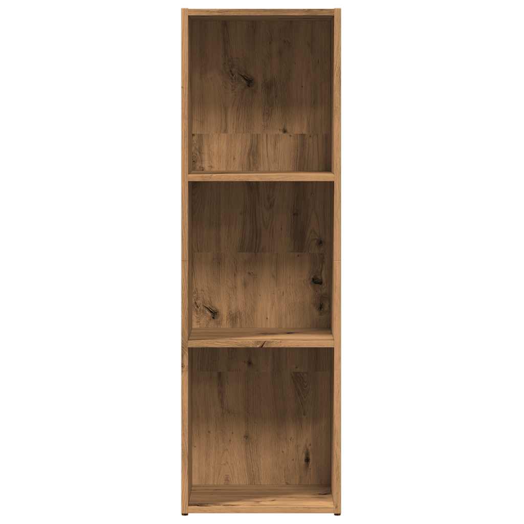 Book Cabinet Artisan Oak 36x30x114 cm Engineered Wood