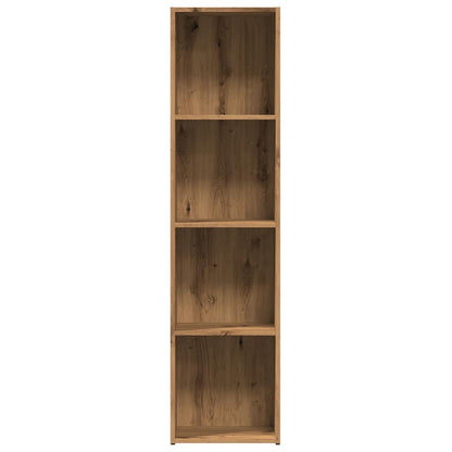 Book Cabinet Artisan Oak 36x30x114 cm Engineered Wood