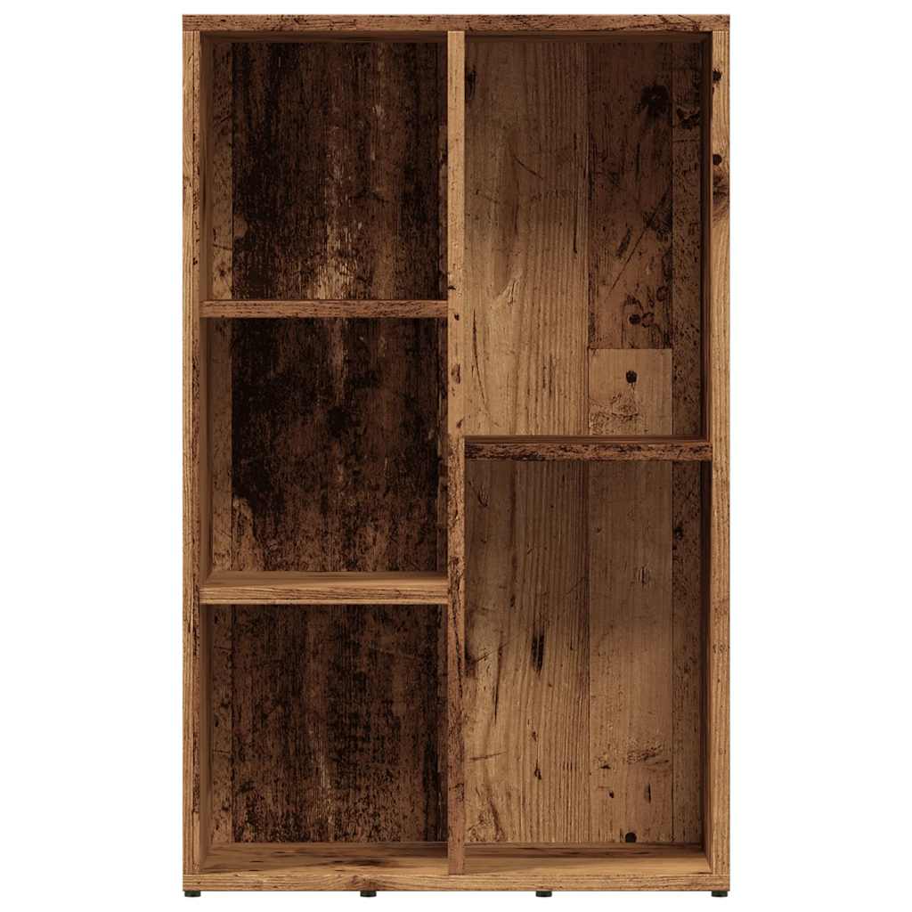 Book Cabinet Old Wood 45x25x80 cm Engineered Wood