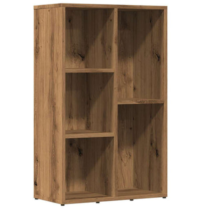 Book Cabinet Artisan Oak 45x25x80 cm Engineered Wood