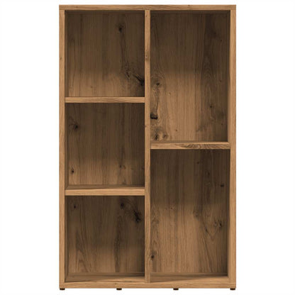 Book Cabinet Artisan Oak 45x25x80 cm Engineered Wood