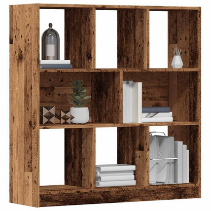 Book Cabinet Old Wood 97.5x29.5x100 cm Engineered Wood