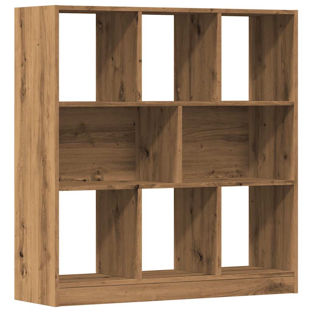 Book Cabinet Artisan Oak 97.5x29.5x100 cm Engineered Wood