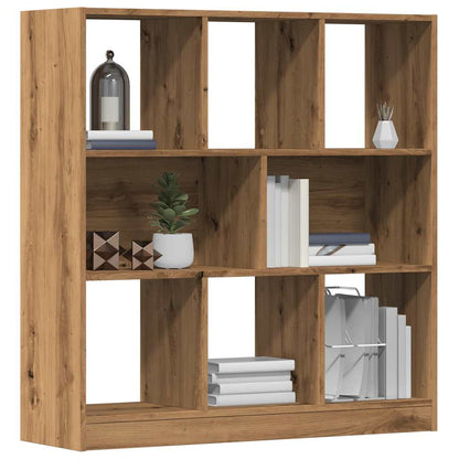 Book Cabinet Artisan Oak 97.5x29.5x100 cm Engineered Wood