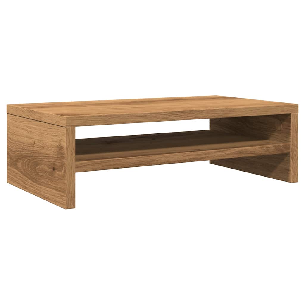 Monitor Stand Artisan Oak 42x24x13 cm Engineered Wood