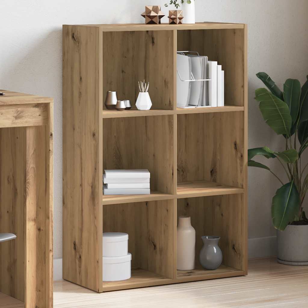 Book Cabinet/Sideboard Artisan Oak 66x30x98 cm Engineered Wood