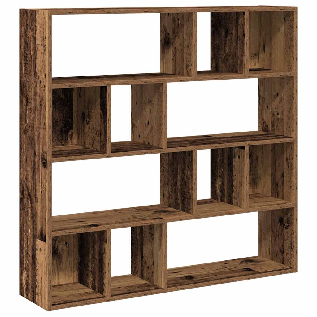 Book Cabinet/Room Divider Old Wood 105x24x102 cm