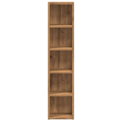 CD Cabinets 2 pcs Artisan Oak 21x16x93.5 cm Engineered Wood