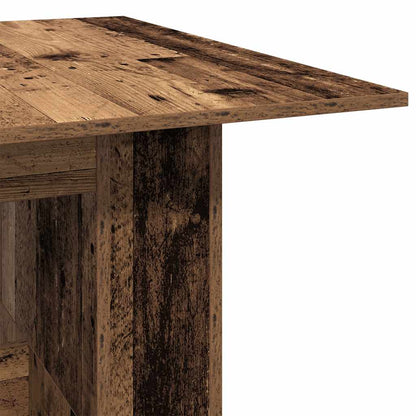 Dining Table Old Wood 180x90x76 cm Engineered Wood