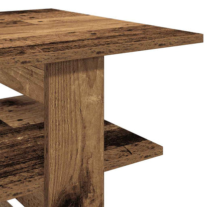 Coffee Table Old Wood 102x55x42 cm Engineered Wood