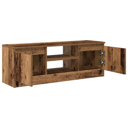 TV Cabinet Old Wood 102x30x36 cm Engineered Wood