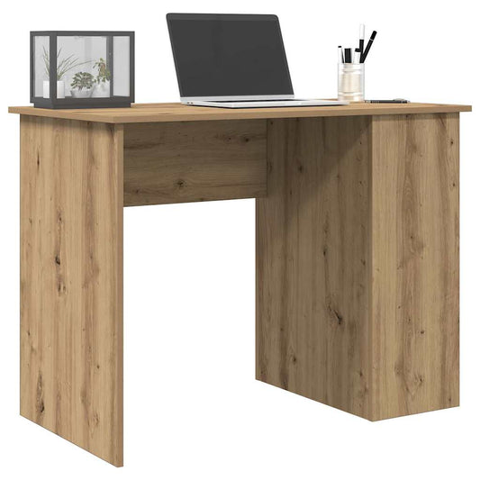 Desk Artisan Oak 100x55x75 cm Engineered Wood