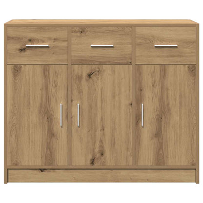 Sideboard Artisan Oak 91x28x75 cm Engineered Wood