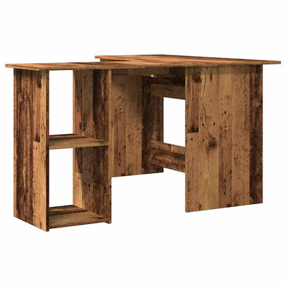 Corner Desk Old Wood 120x140x75 cm Engineered Wood