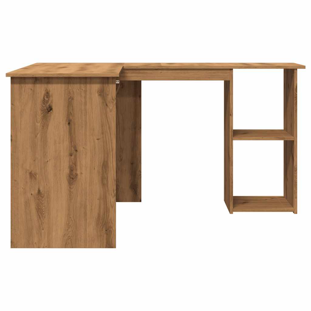 Corner Desk Artisan Oak 120x140x75 cm Engineered Wood