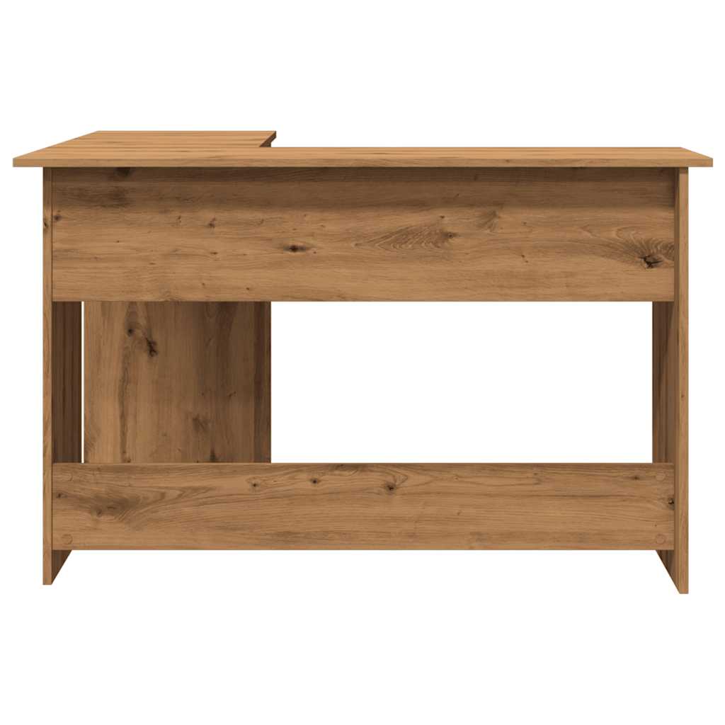 Corner Desk Artisan Oak 120x140x75 cm Engineered Wood