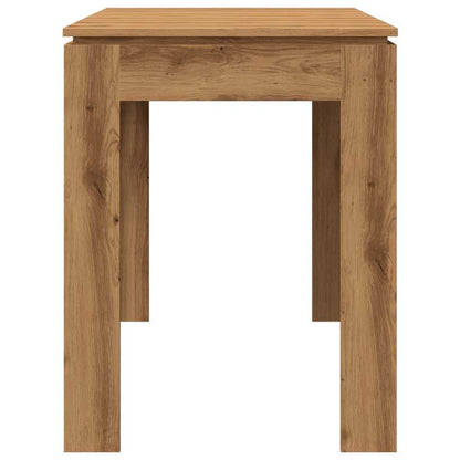 Dining Table Artisan Oak 120x60x76 cm Engineered Wood