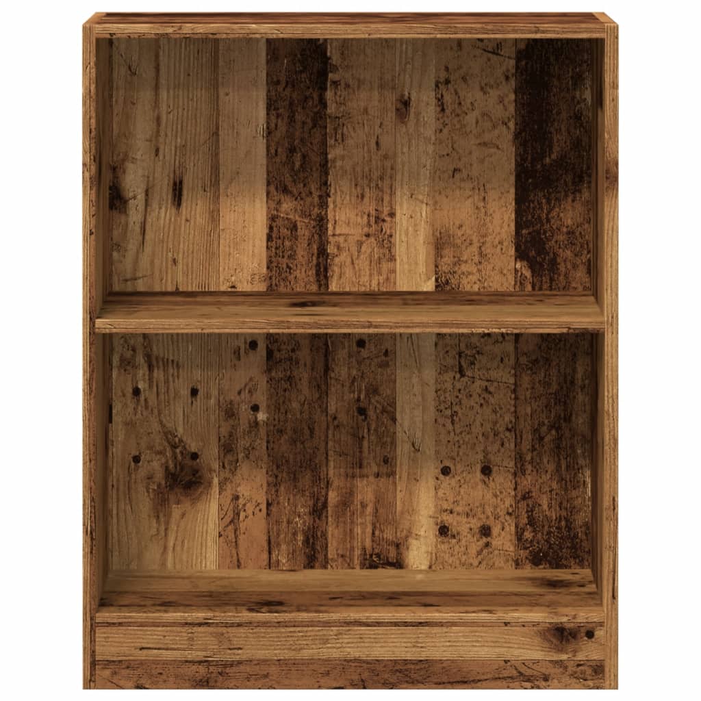 Bookcase Old Wood 60x24x76 cm Engineered Wood