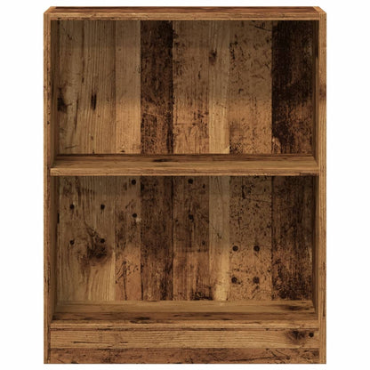 Bookcase Old Wood 60x24x76 cm Engineered Wood