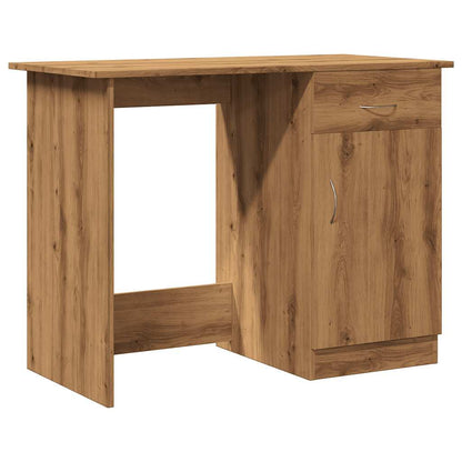 Desk Artisan Oak 100x50x76 cm Engineered Wood