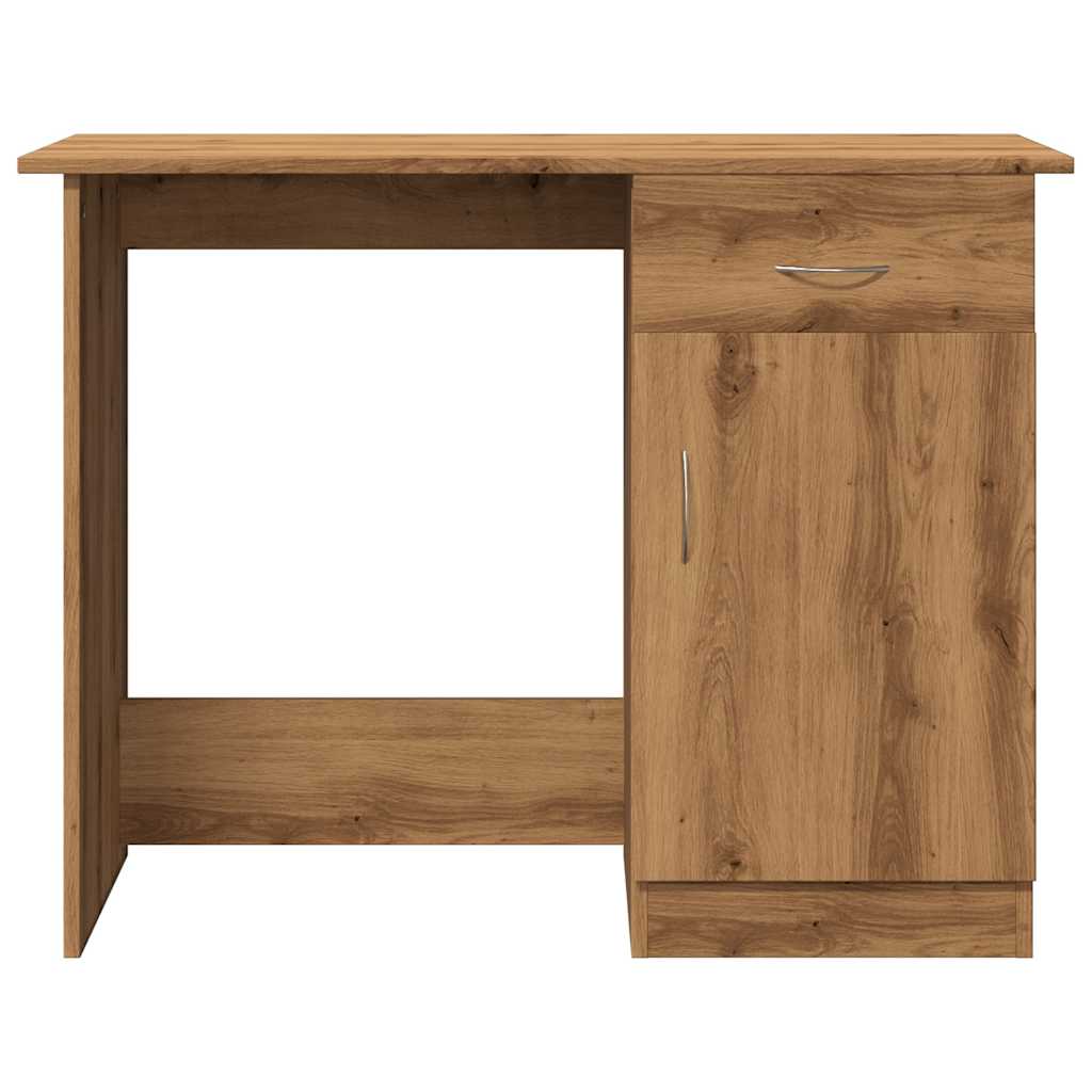 Desk Artisan Oak 100x50x76 cm Engineered Wood