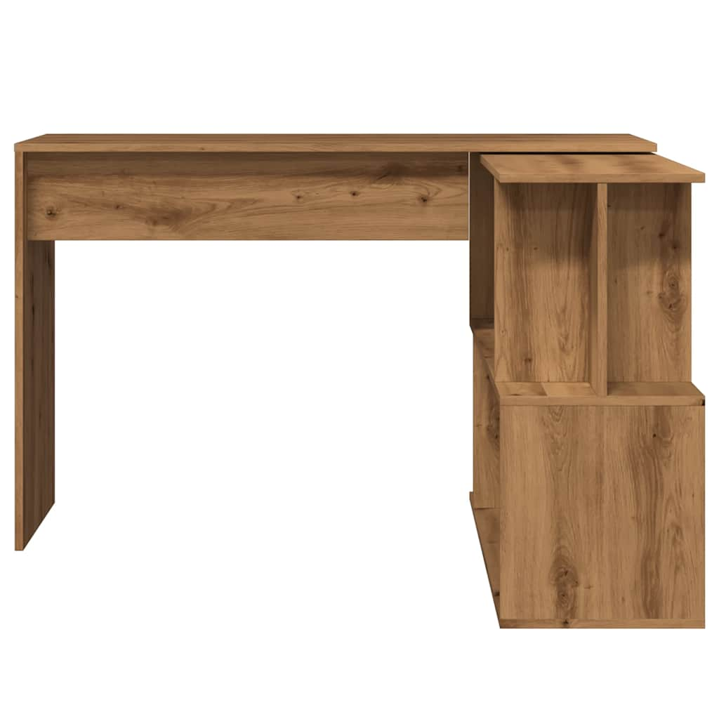 Corner Desk Artisan Oak 200.5x50x76 cm Engineered Wood