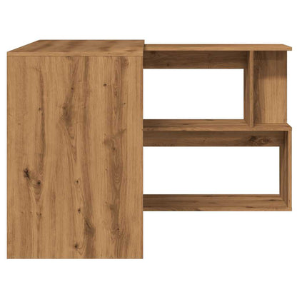 Corner Desk Artisan Oak 200.5x50x76 cm Engineered Wood