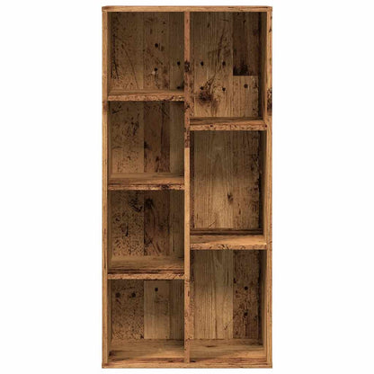 Book Cabinet Old Wood 50x25x104 cm