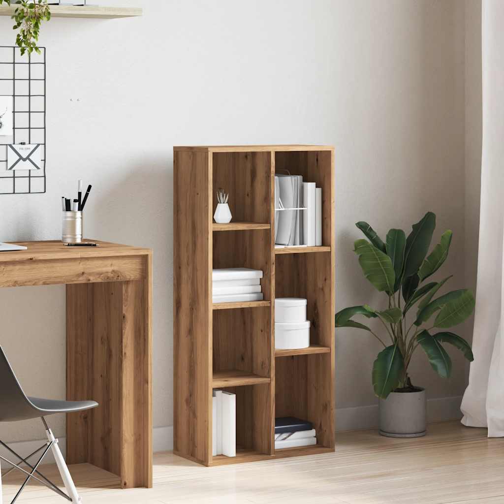 Book Cabinet Artisan Oak 50x25x104 cm