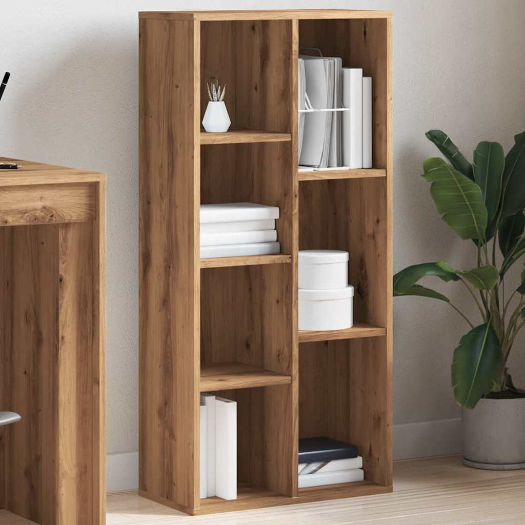 Book Cabinet Artisan Oak 50x25x104 cm