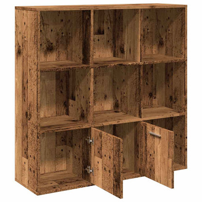 Book Cabinet Old Wood 98x29x97.5 cm Engineered Wood