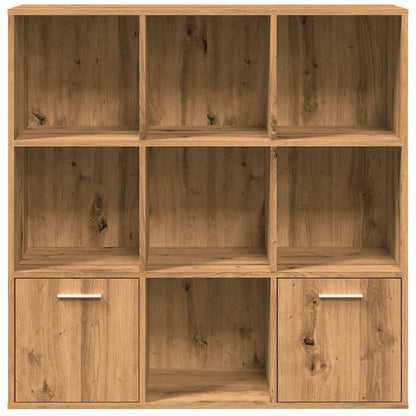 Book Cabinet Artisan Oak 98x29x97.5 cm Engineered Wood