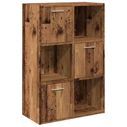 Bookshelf Old Wood 60.5x30x90 cm Engineered Wood