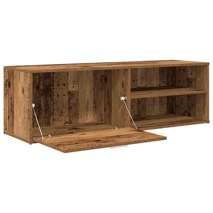 TV Cabinet Old Wood 120x34x37 cm Engineered Wood