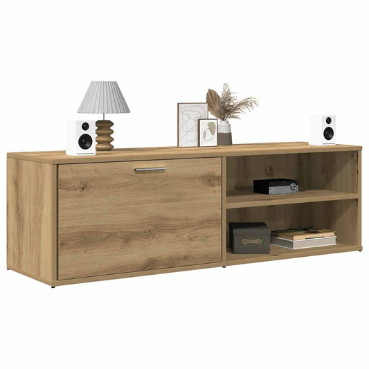 TV Cabinet Artisan Oak 120x34x37 cm Engineered Wood