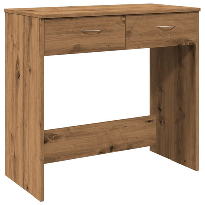 Desk Artisian Oak 80x40x75 cm Engineered Wood