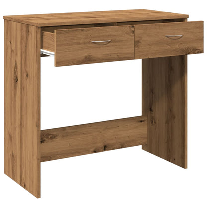 Desk Artisian Oak 80x40x75 cm Engineered Wood