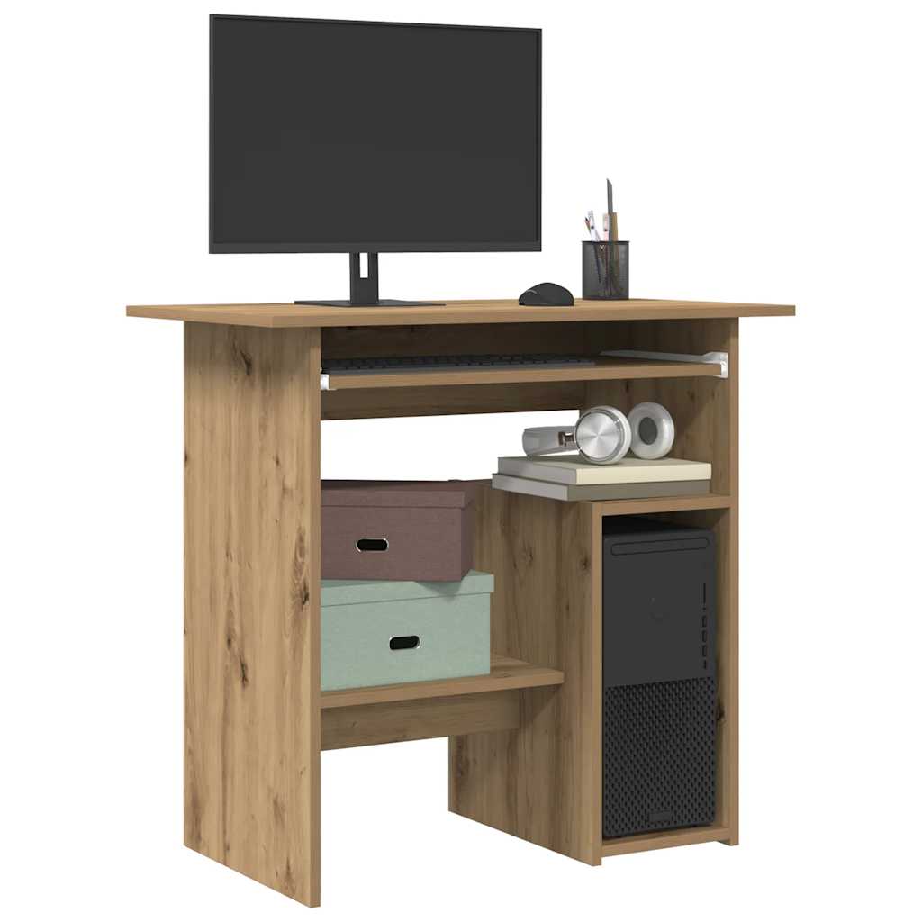 Desk Artisan Oak 80x45x74 cm Engineered Wood